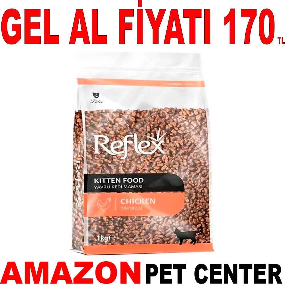 Reflex Yavru Kedi Maması Tavuklu 1 Kg Gel Al 35000761 Amazon Pet Center