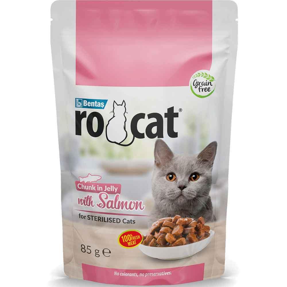Ro Cat Sterilised Somonlu Kedi Yaş Maması 85 Gr 8699245855401 Amazon Pet Center