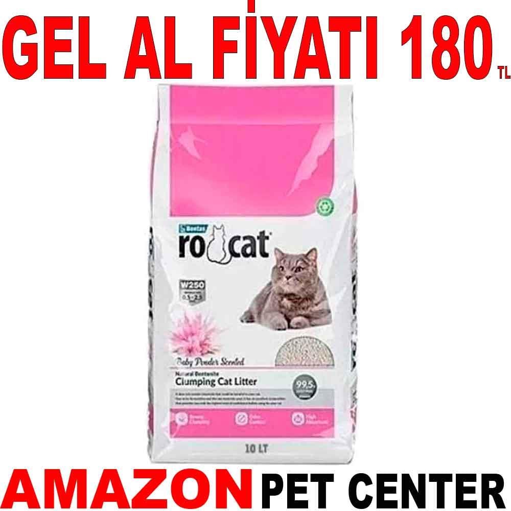 RoCat Kedi Kumu Bebek Pudralı 10 LT 19748009 Amazon Pet Center
