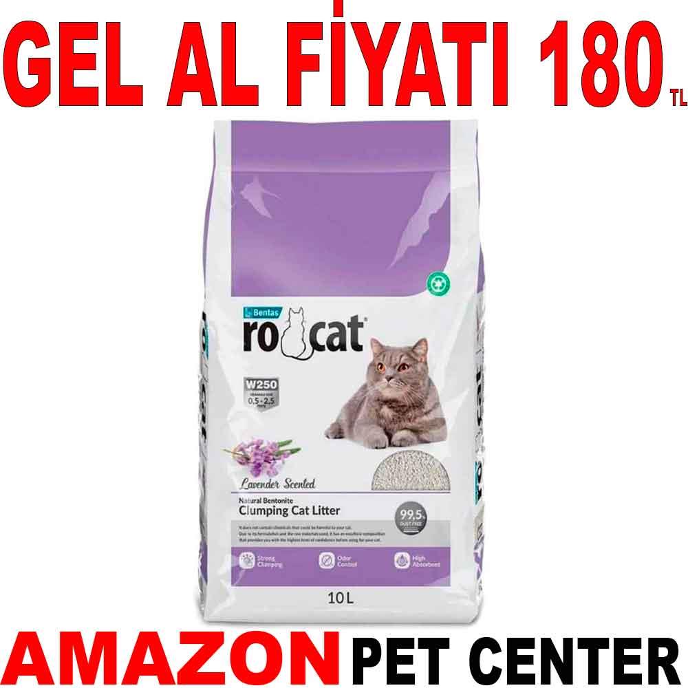 RoCat Kedi Kumu Lavanta Kokulu 10 LT 19747002 Amazon Pet Center