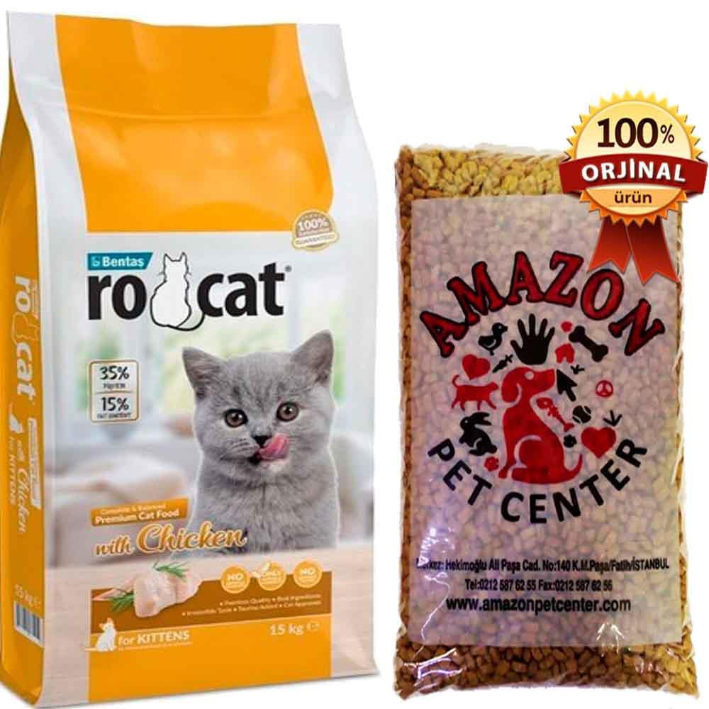 Rocat Kitten Yavru Kedi Maması Tavuklu Açık 1 Kg 32137464 Amazon Pet Center