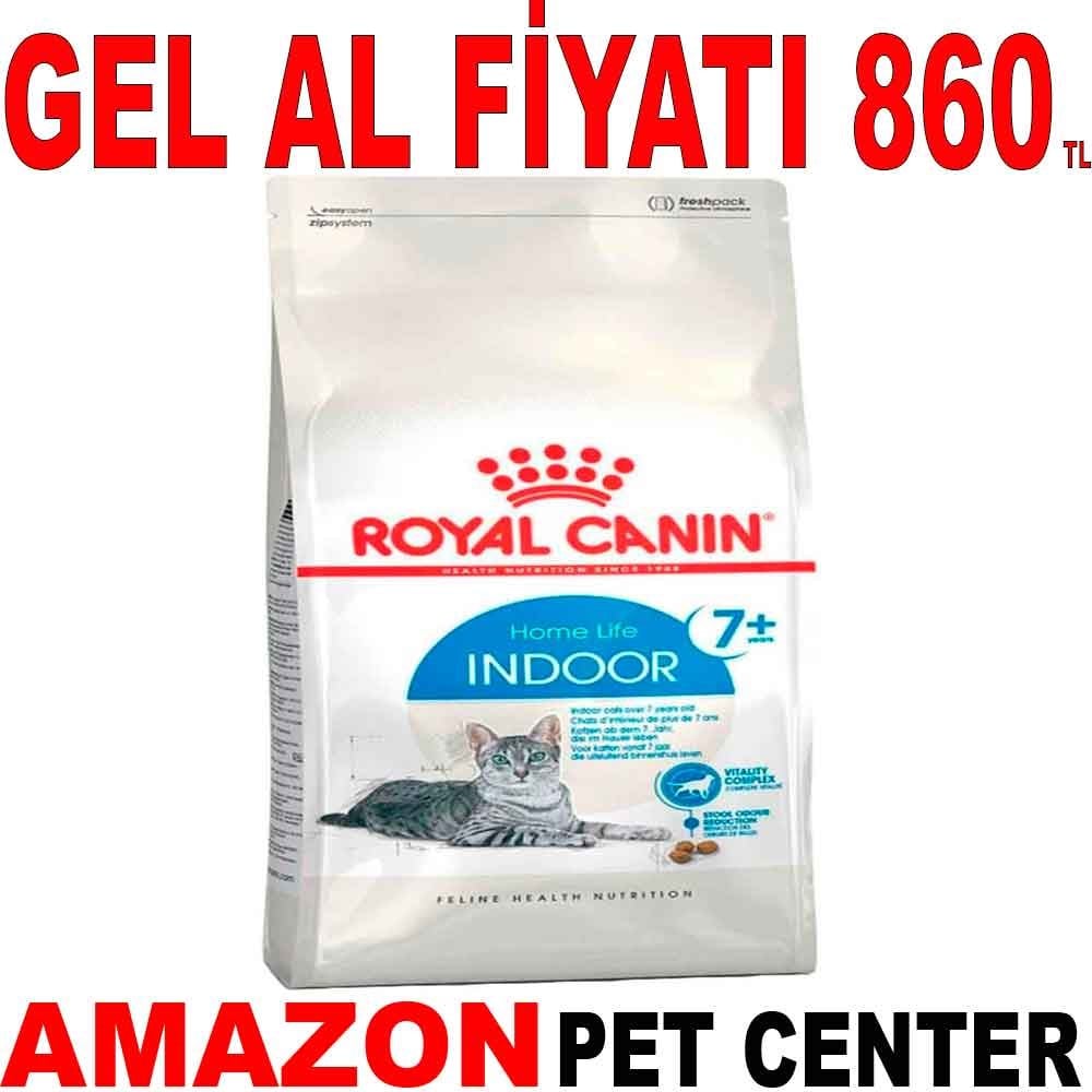 Royal Canin Indoor +7 Kedi Maması 1.5 Kg Gel Al 18373004 Amazon Pet Center