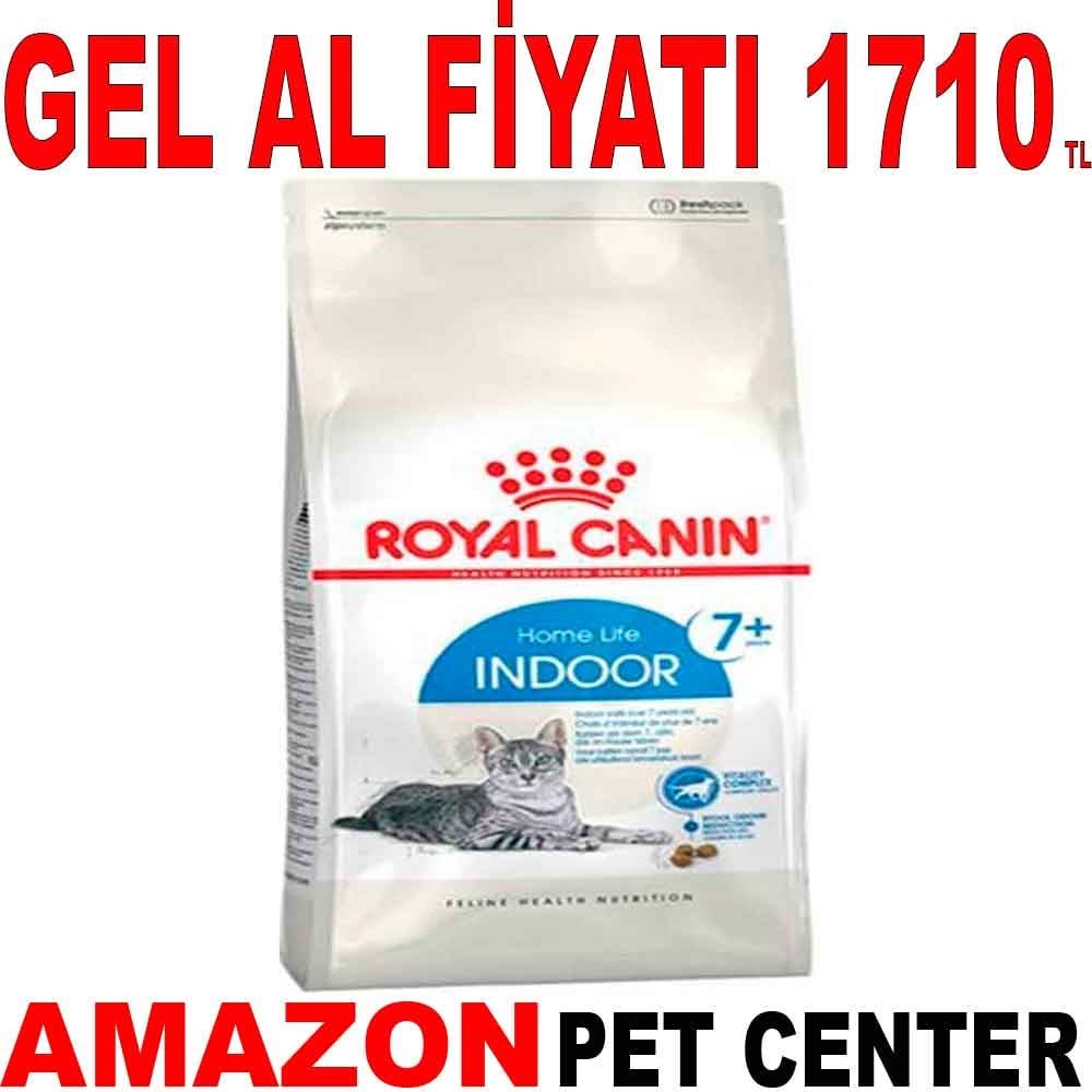 Royal Canin Indoor +7 Kedi Maması 3.5 Kg Gel Al 18374001 Amazon Pet Center