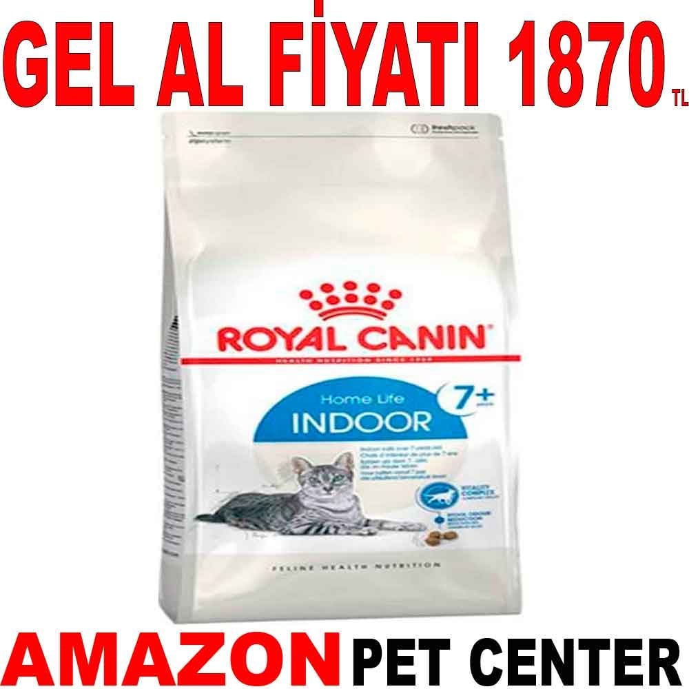 Royal Canin Indoor +7 Kedi Maması 3.5 Kg Gel Al 18374001 Amazon Pet Center