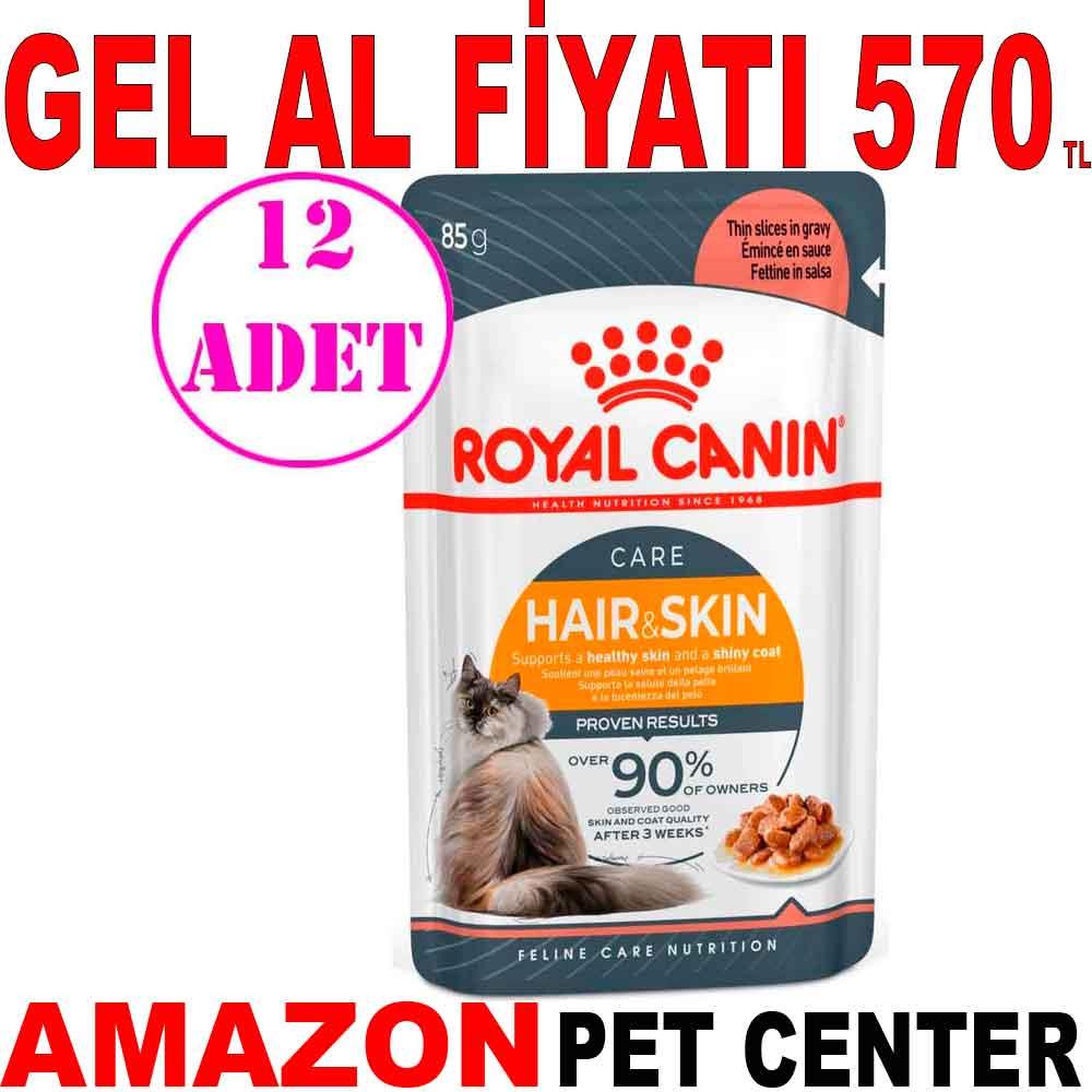 Royal Canin İntense Beauty Kedi Konserve 85 Gr 12 Adet 18403008 Amazon Pet Center