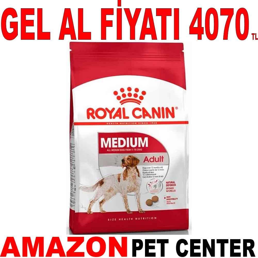 Royal Canin Köpek Maması Medium Adult 15 Kg 22741004 Amazon Pet Center