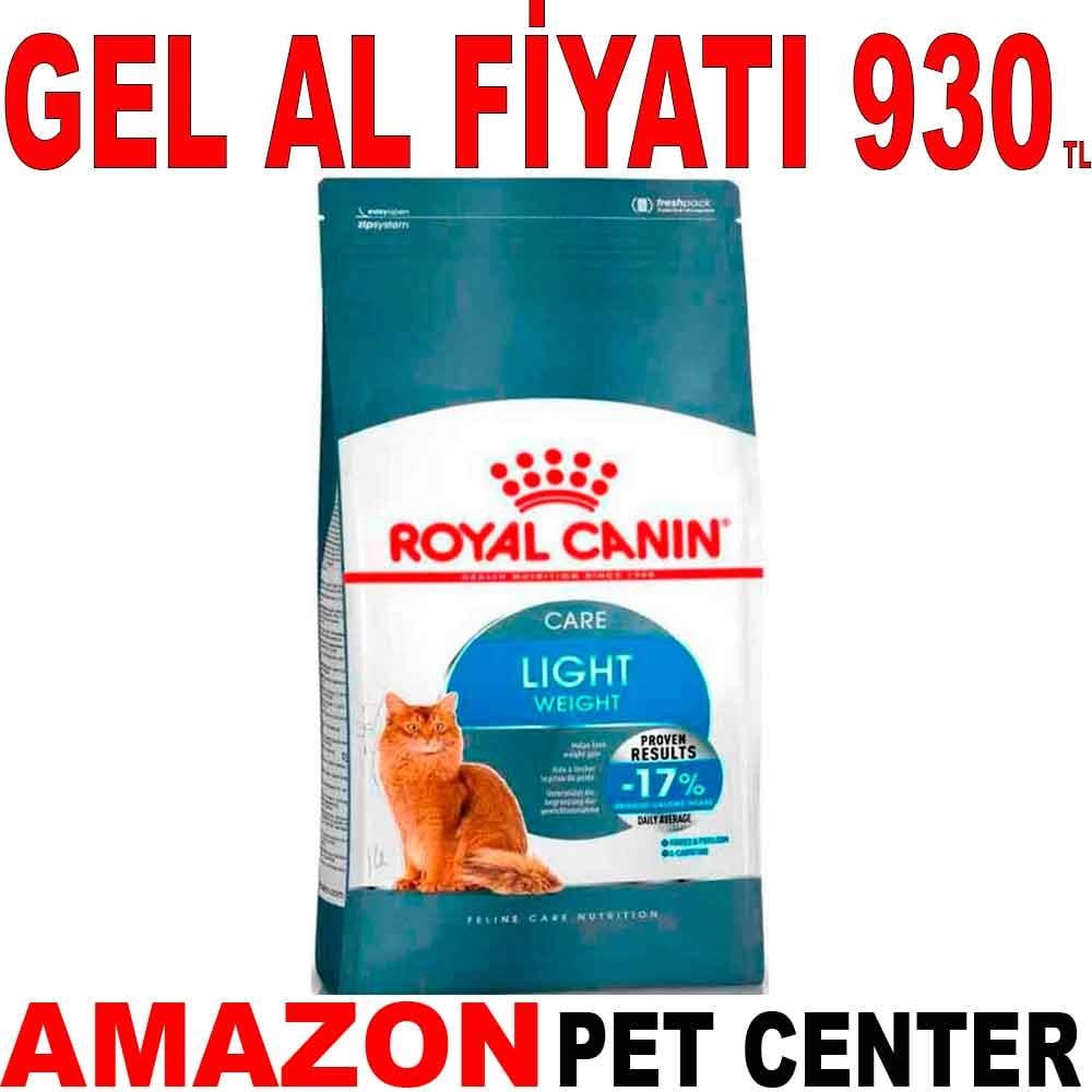 Royal Canin Light Kedi Maması 1,5 Kg 18360004 Amazon Pet Center