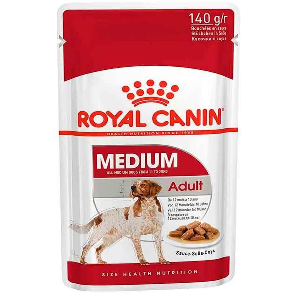 Royal Canin Medium Adult Köpek Pouch Konserve 140 Gr 9003579008379 Amazon Pet Center