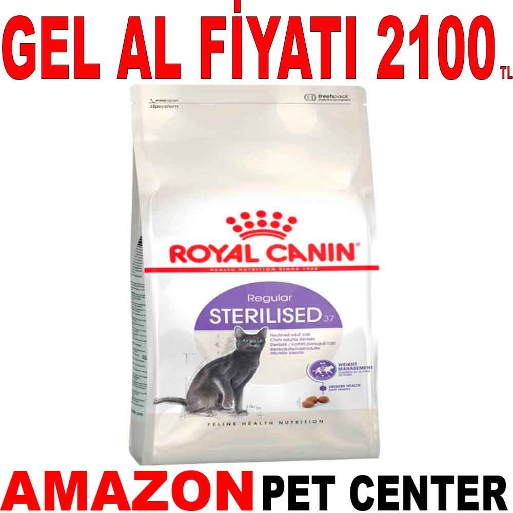 Royal Canin Sterilised Kedi Maması 4 Kg Gel Al 18391008 Amazon Pet Center