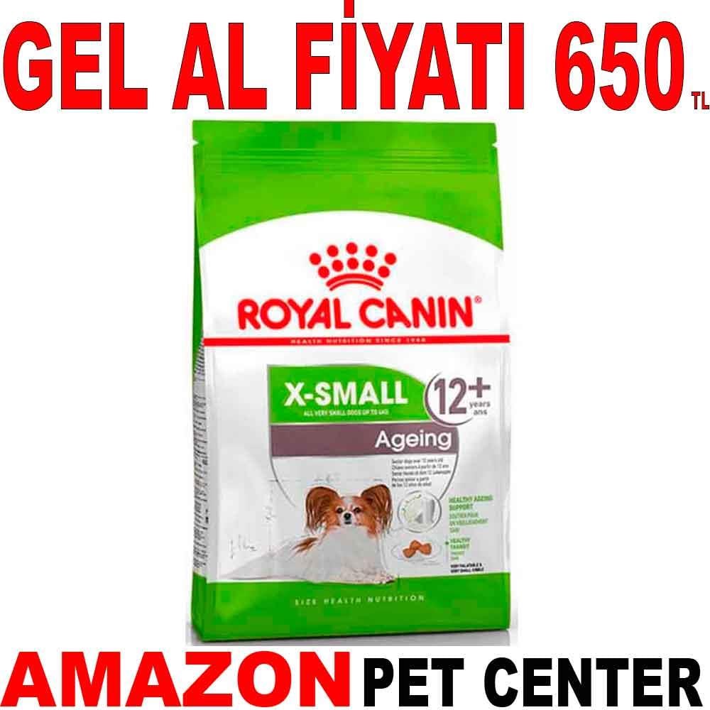 Royal Canin X-Small Ageing +12 Köpek Maması 1,5 Kg 35001133 Amazon Pet Center