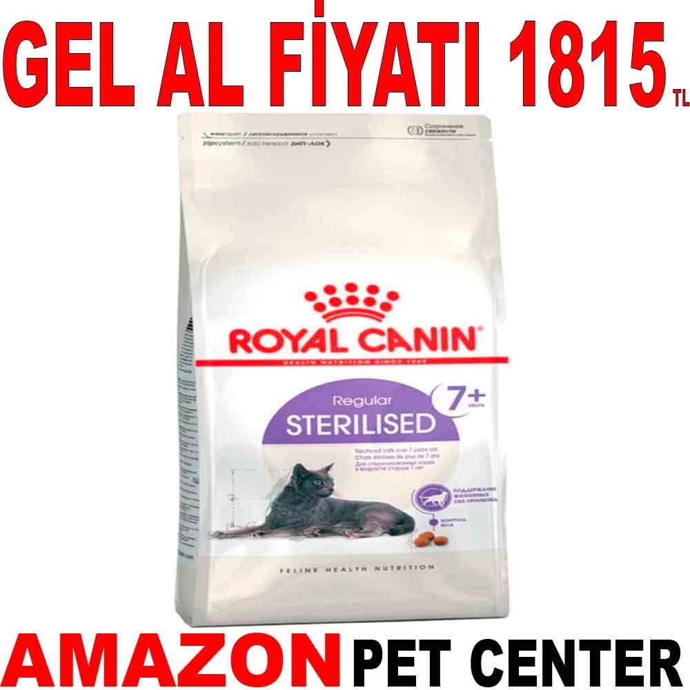 Royal Canin Yaşlı Kediler İçin Kısır Kedi Maması +7 3,5 Kg Gel Al 22157003 Amazon Pet Center