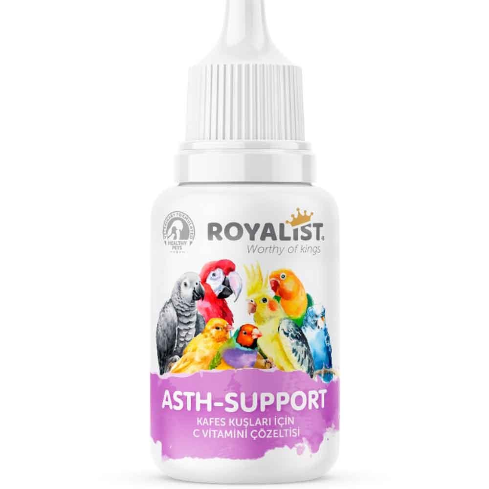 Royalist Kuşlar İçin C Vitamini ve Astım Desteği 30 Ml 8682291408288 Amazon Pet Center