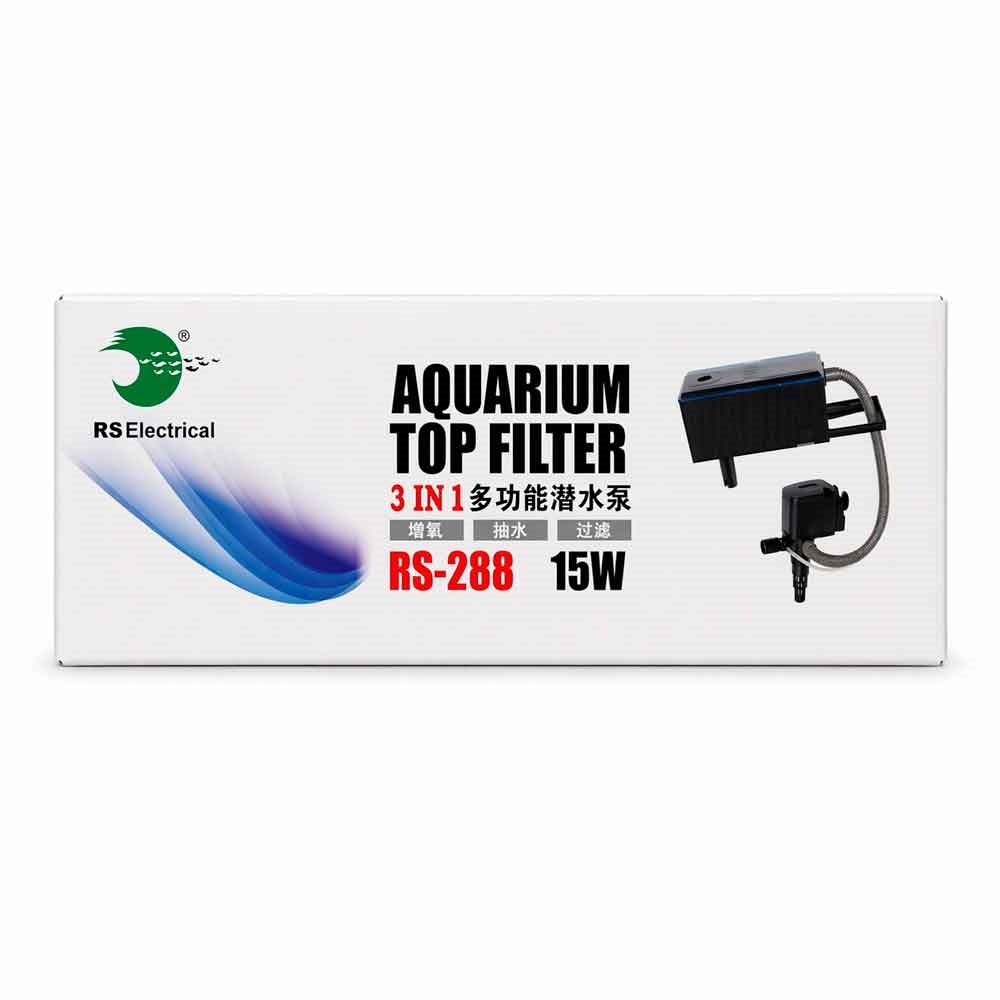 RS 288 Akvaryum Tepe Filtre 1000 L/H 15 W 35010524 Amazon Pet Center