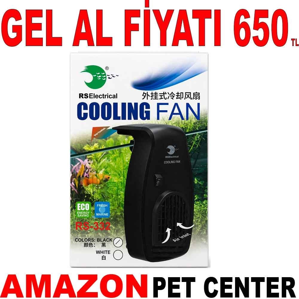RS 332 Akvaryum Soğutucu Fan 3.5 W Gel Al 35010852 Amazon Pet Center