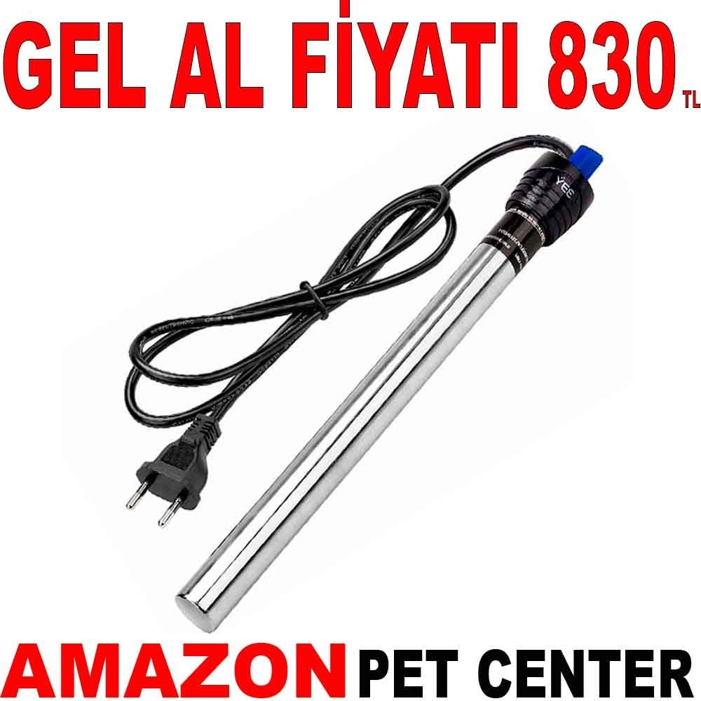RS 399 Çelik Akvaryum Isıtıcısı 50 W Gel Al 35009993 Amazon Pet Center