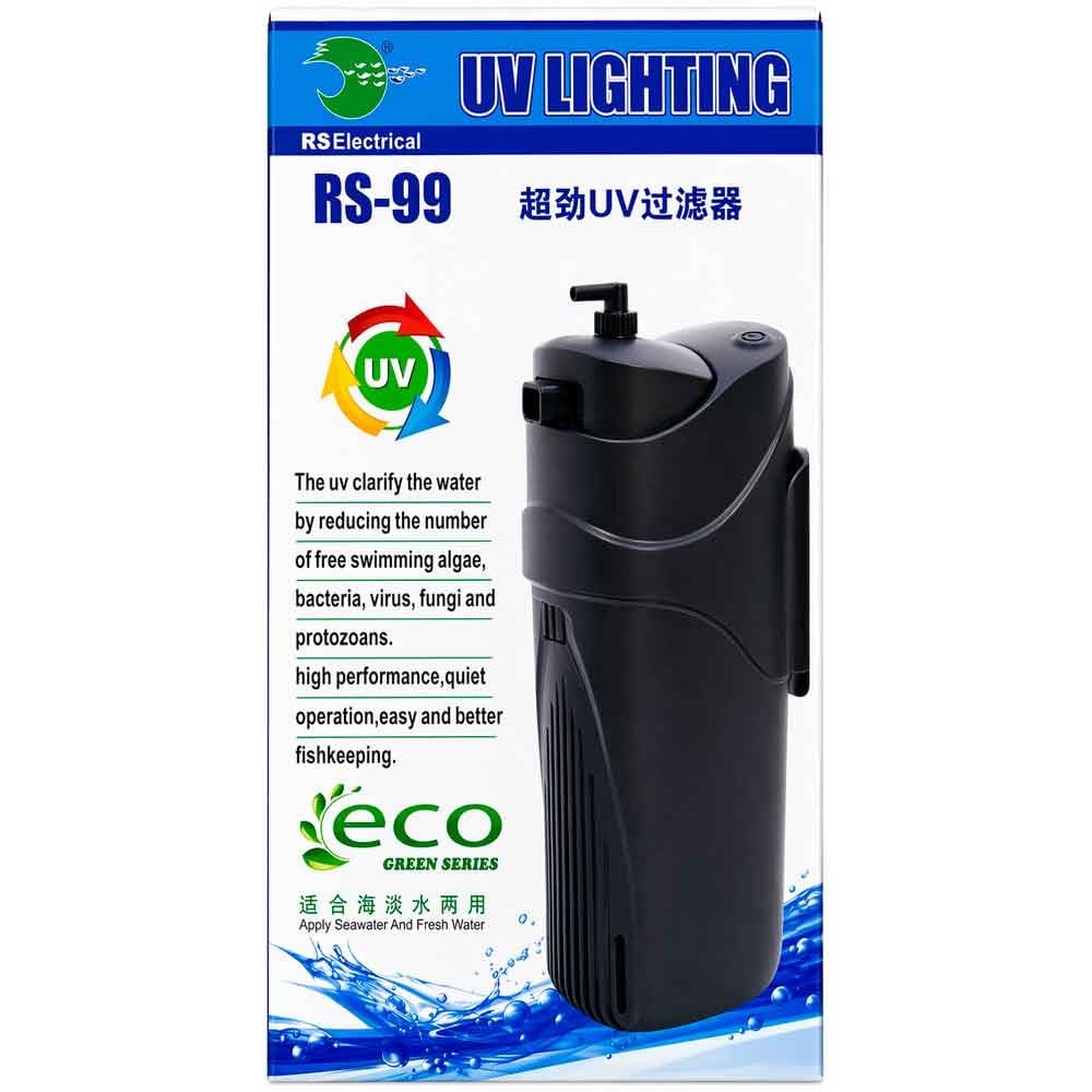 RS 99 UV'li Akvaryum İç Filtre 800 L/H 8 W 35010241 Amazon Pet Center