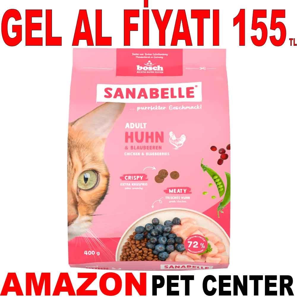 Sanabelle Huhn Tavuklu Kedi Maması 400 Gr 35004325 Amazon Pet Center