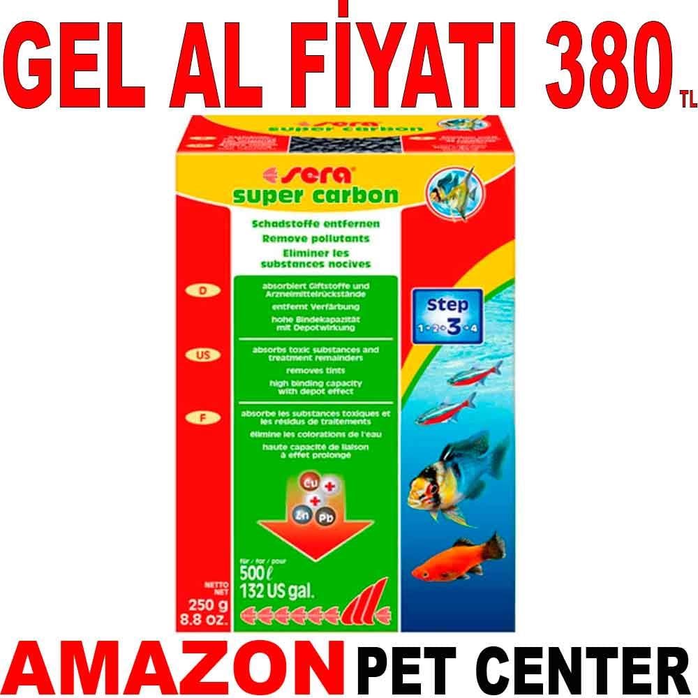 Sera Aktif Karbon 250 Gr Gel Al 21911002 Amazon Pet Center