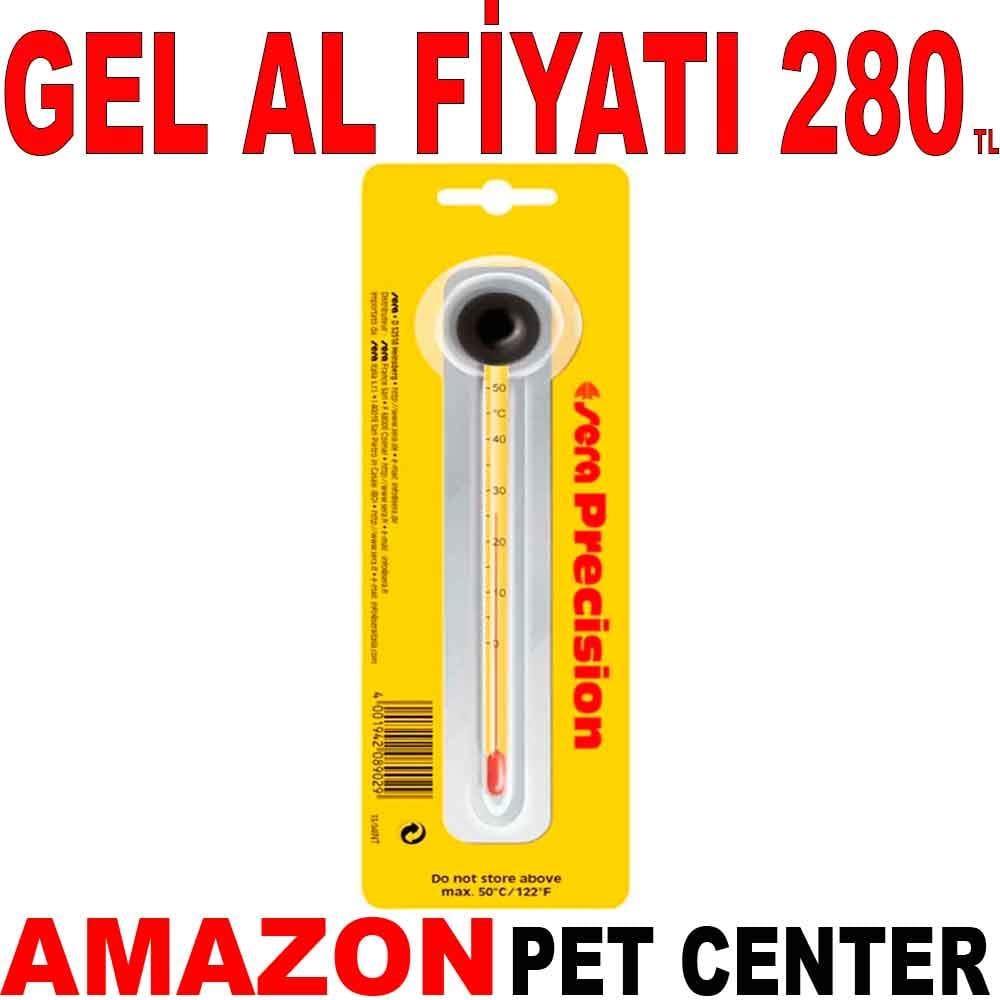 Sera Akvaryum Cam Termometre 21922008 Amazon Pet Center