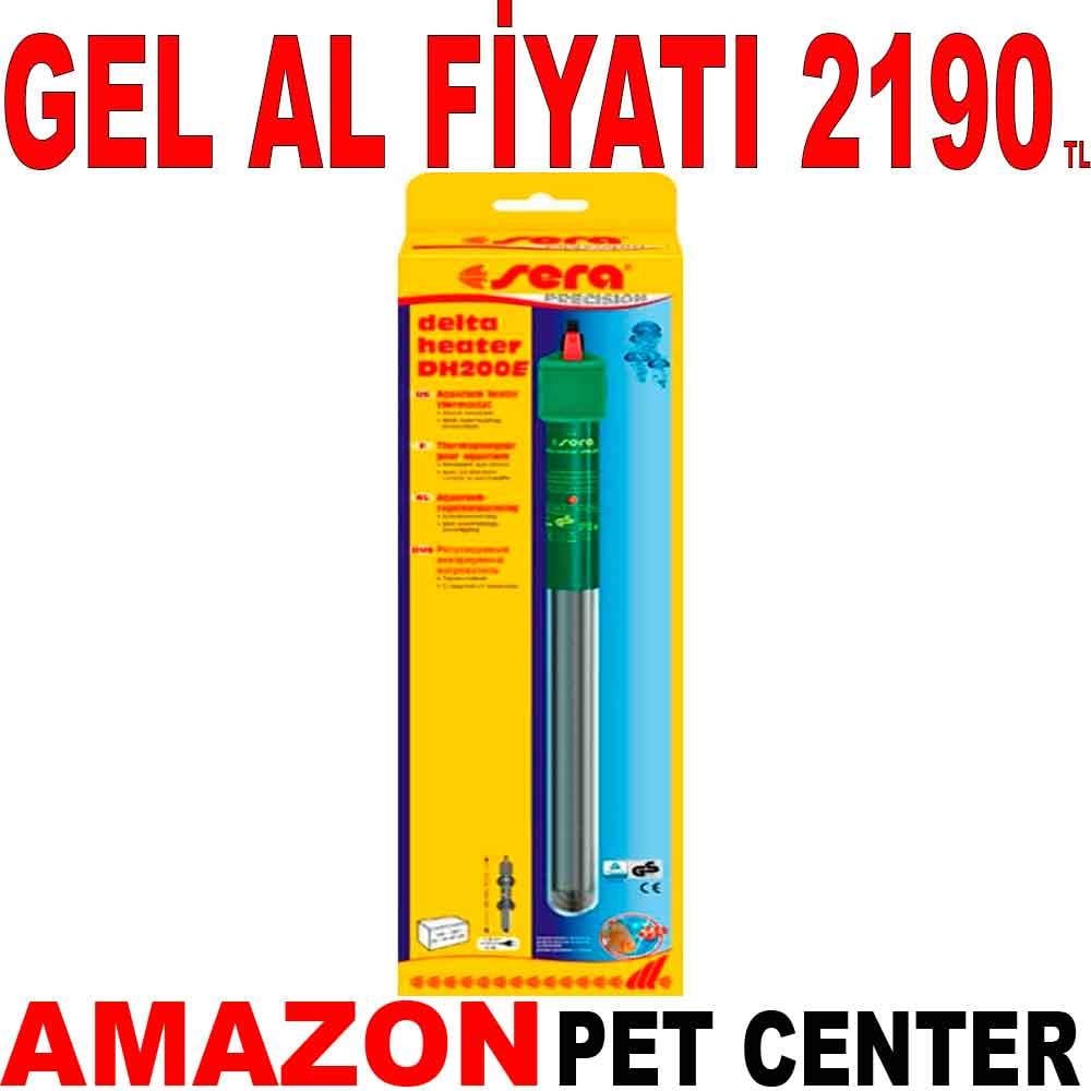 Sera Akvaryum Isıtıcı 200 W Gel Al 35006558 Amazon Pet Center