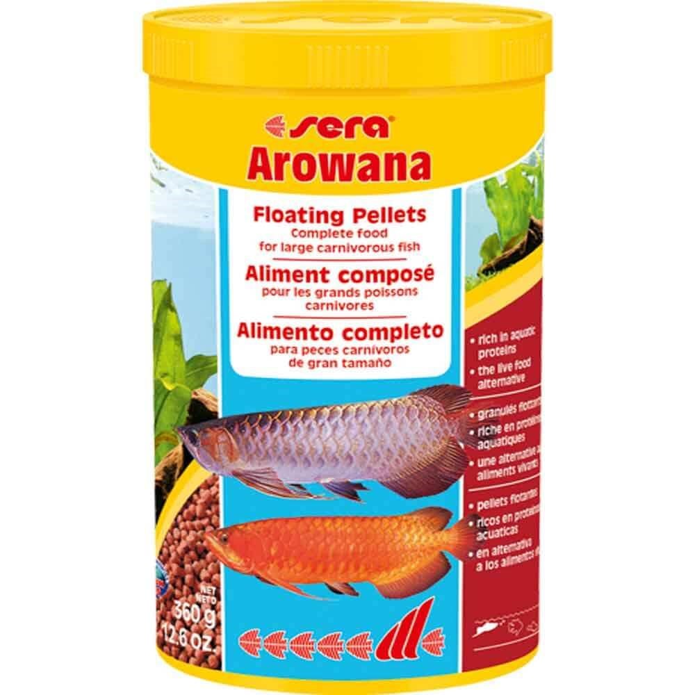Sera Arowana Granül Yem 1000 ml / 360 gr 4001942004008 Sera Tatlı Su Akvaryumu Balık Yemleri Amazon Pet Center