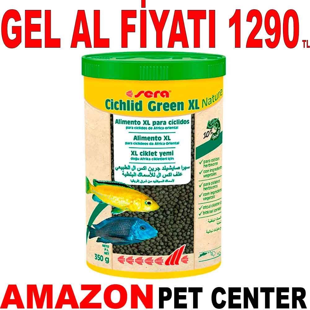 Sera Cichlid Green XL Nature 1000 ML 22245007 Amazon Pet Center
