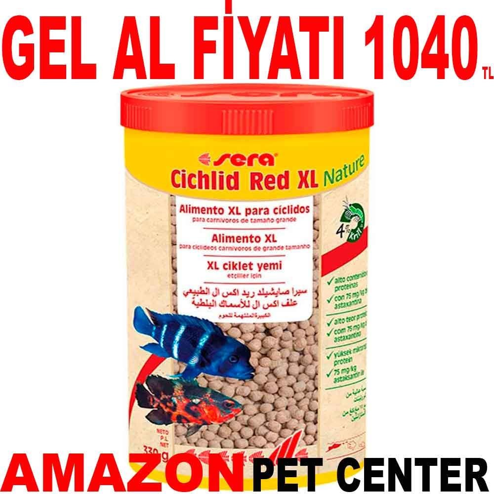 Sera Cichlid Red XL Nature 1000 ml Balık Yemi 22051004 Amazon Pet Center