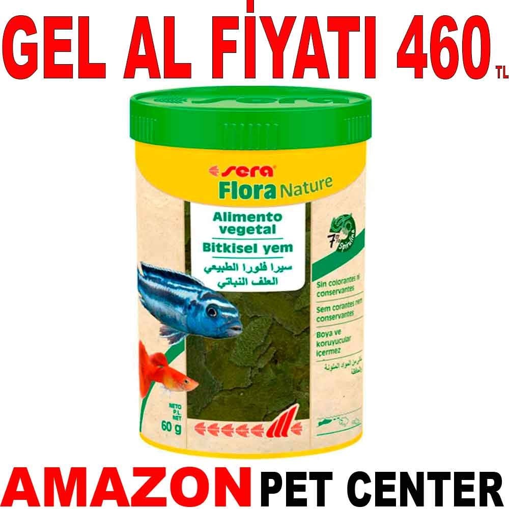 Sera Flora Nature Pul Balık Yemi 250 ML Gel Al 35007845 Amazon Pet Center
