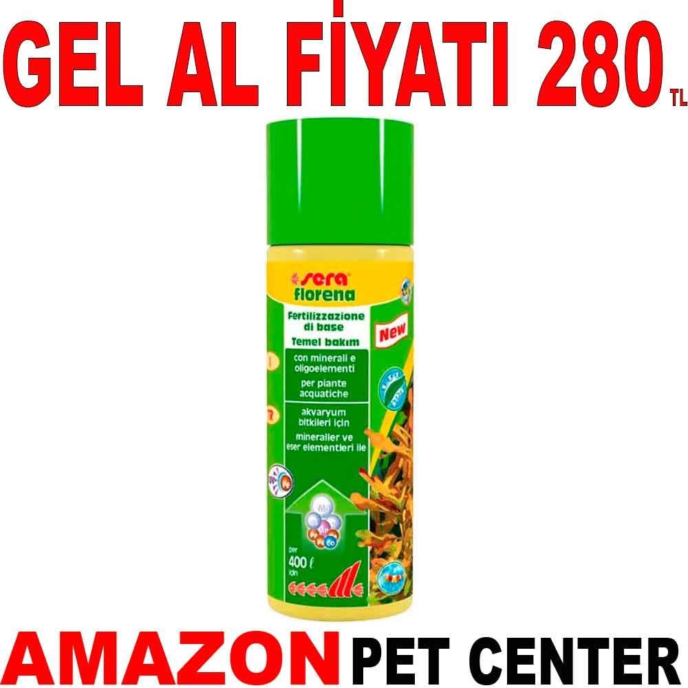 Sera Florena Sıvı Akvaryum Bitki Gübresi 100 ml 35002055 Amazon Pet Center