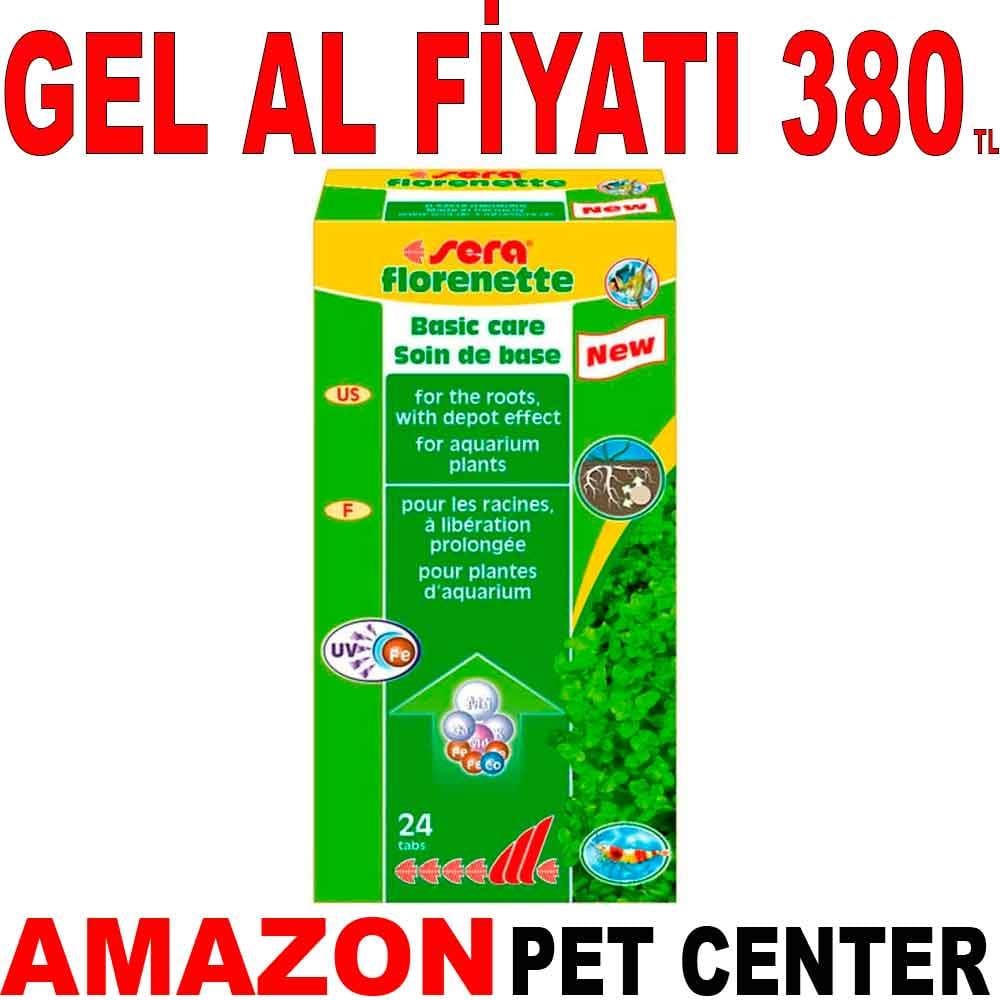 Sera Florenetta A Akvaryum Bitki Gübresi 24 Tablet 21918001 Amazon Pet Center