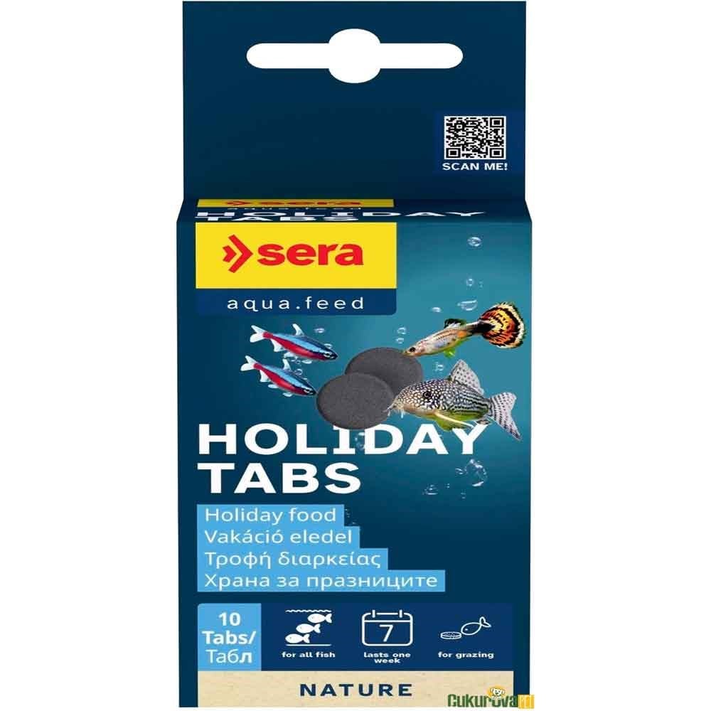 Sera Holiday Tatil Yemi 10 Tab 4001942556828 Amazon Pet Center