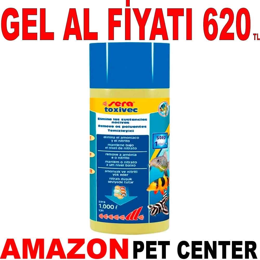 Sera Toxivec Akvaryum Su Düzenleyici 250 ml Gel Al 35007869 Amazon Pet Center