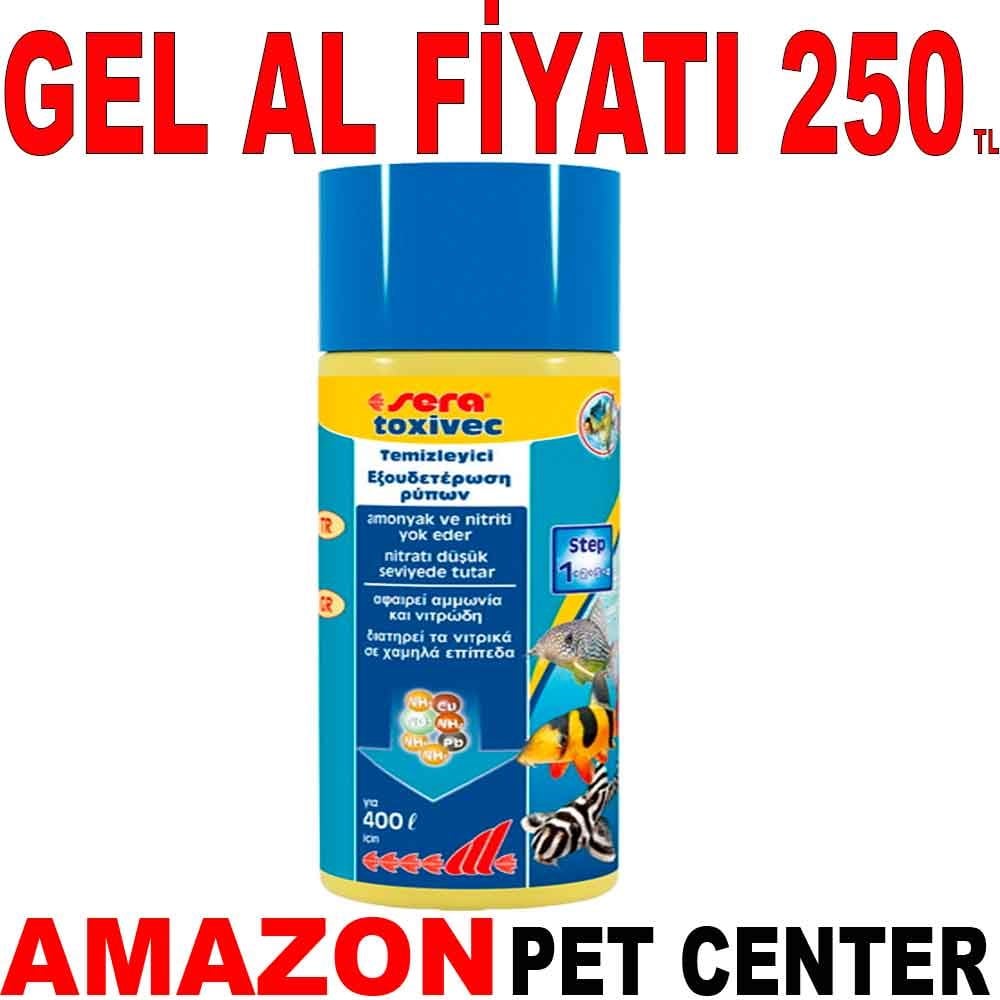 Sera Toxivec Su Düzenleyici 100 Ml Gel Al 35007777 Amazon Pet Center