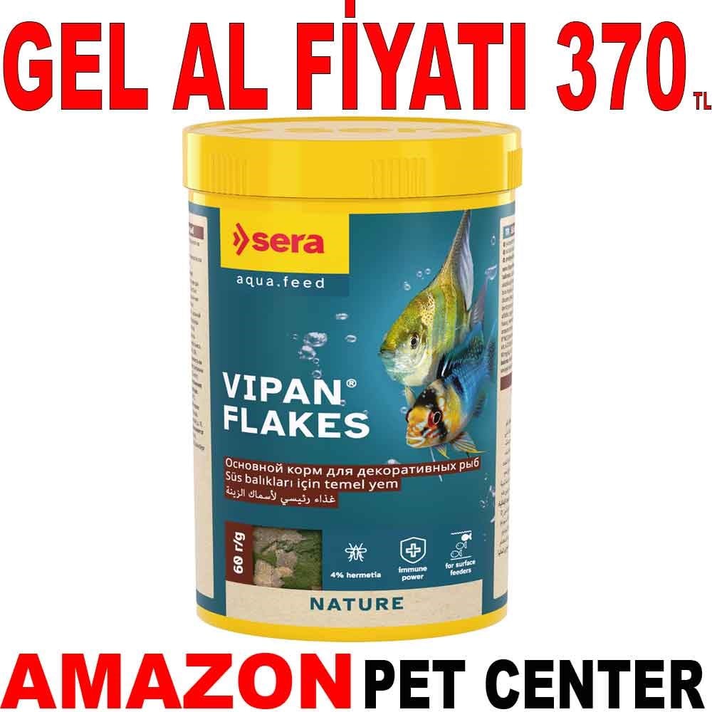Sera Vipan Nature Balık Yemi 250 ML Gel Al 35007876 Amazon Pet Center