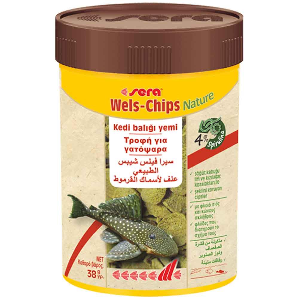 Sera Wels Chips Nature 100 ML 4001942005104 Amazon Pet Center
