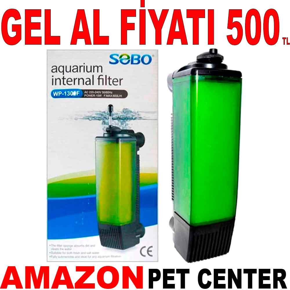Sobo Akvaryum İç Filtre WP-1301F 21736001 Amazon Pet Center