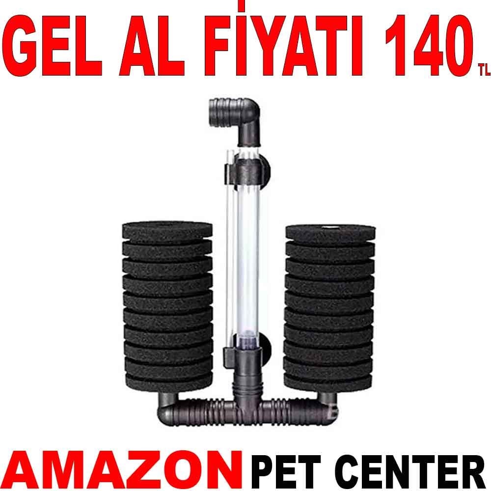 Sobo Akvaryum Pipo Filtre Çiftli Üretim Filtresi SB-2802 Gel Al 35003038 Amazon Pet Center