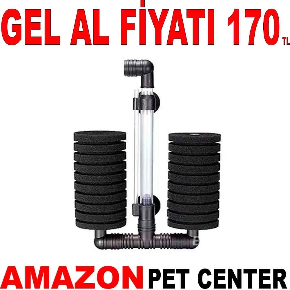 Sobo Akvaryum Pipo Filtre İkili Üretim Filtresi SB-2812 Gel Al 35003052 Amazon Pet Center