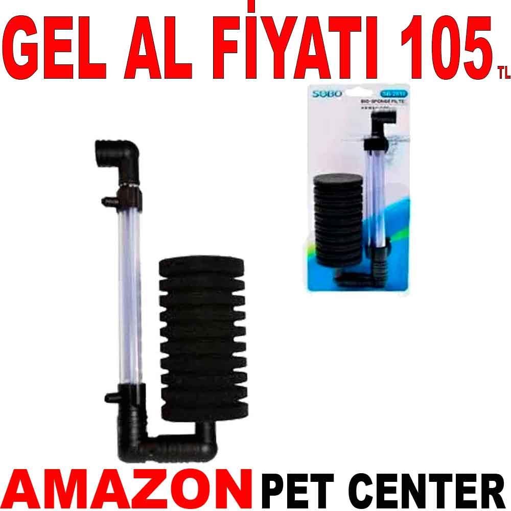 Sobo Akvaryum Pipo Filtre Üretim Filtresi SB-2811 35003045 Amazon Pet Center