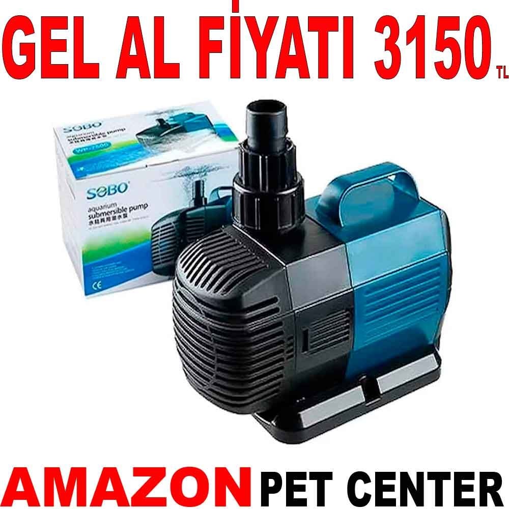 Sobo Akvaryum Sump Motoru BO-7000A 50W 7000 Lt/H Gel Al 21748004 Amazon Pet Center