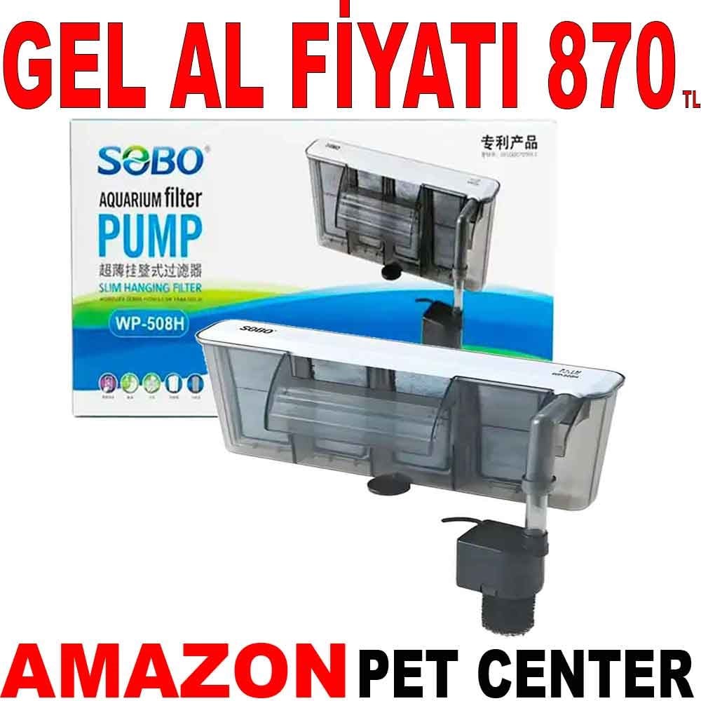 Sobo Mini Akvaryum Askı Filtre 680L/H 6,8W Gel Al 35009382 Amazon Pet Center