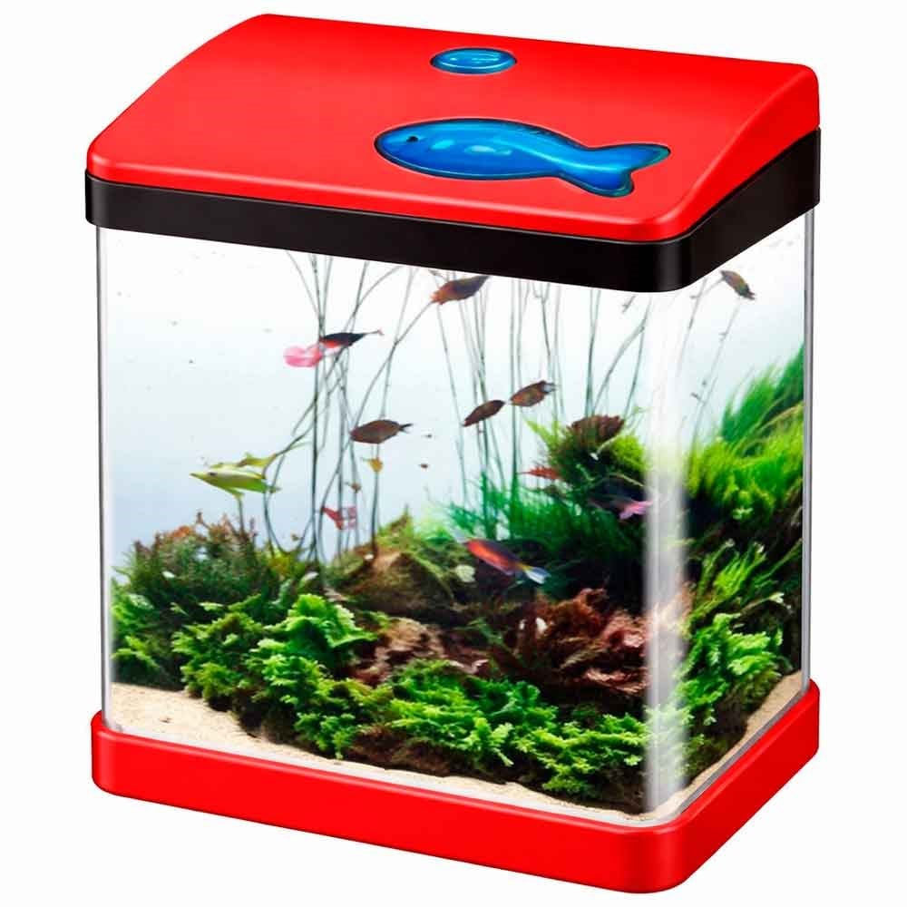 Sobo Sistemli Komple Akvaryum 28,5 Cm Kırmızı 35006794 Amazon Pet Center