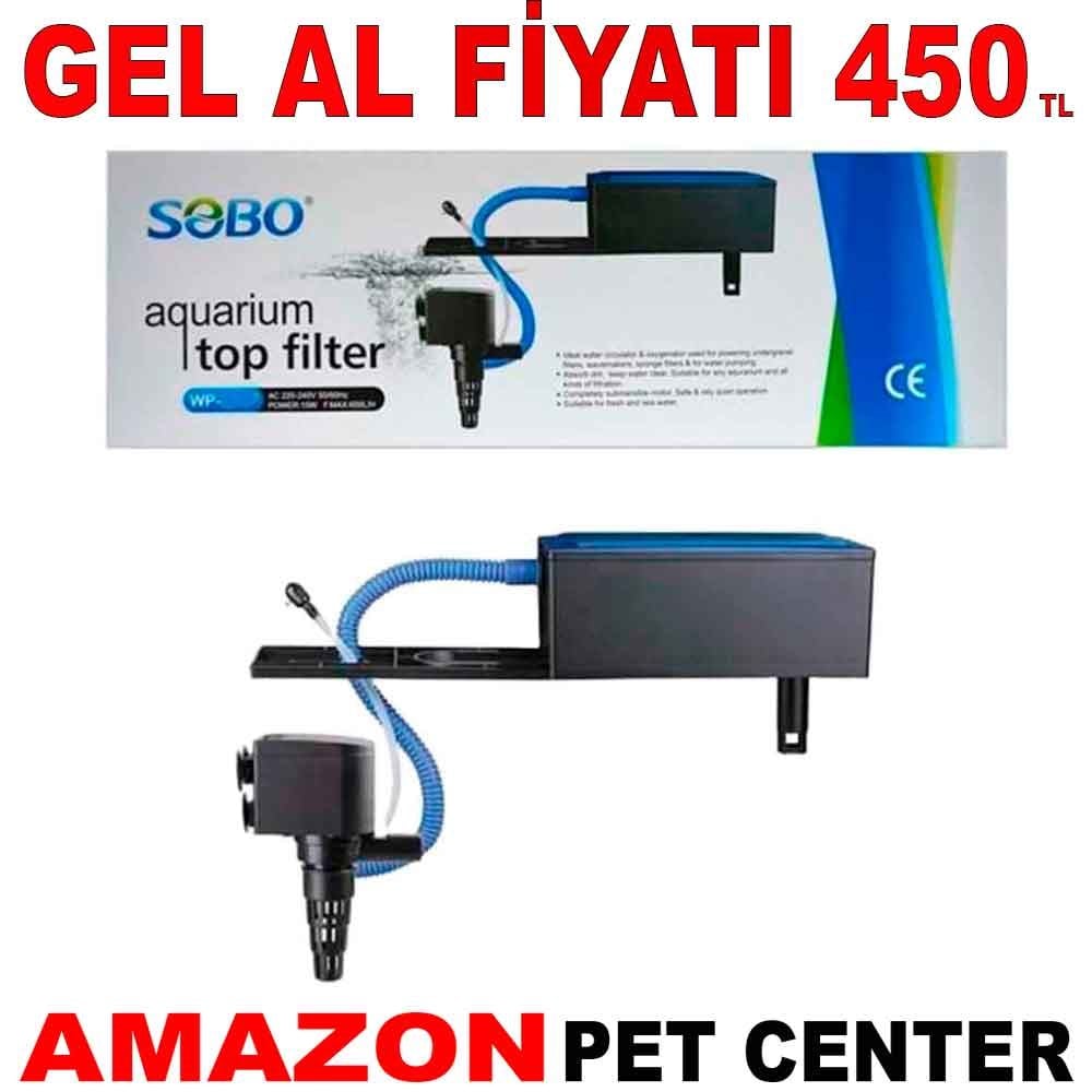 Sobo Tepe Filtre 10W 800 L/H Gel Al 35002307 Amazon Pet Center