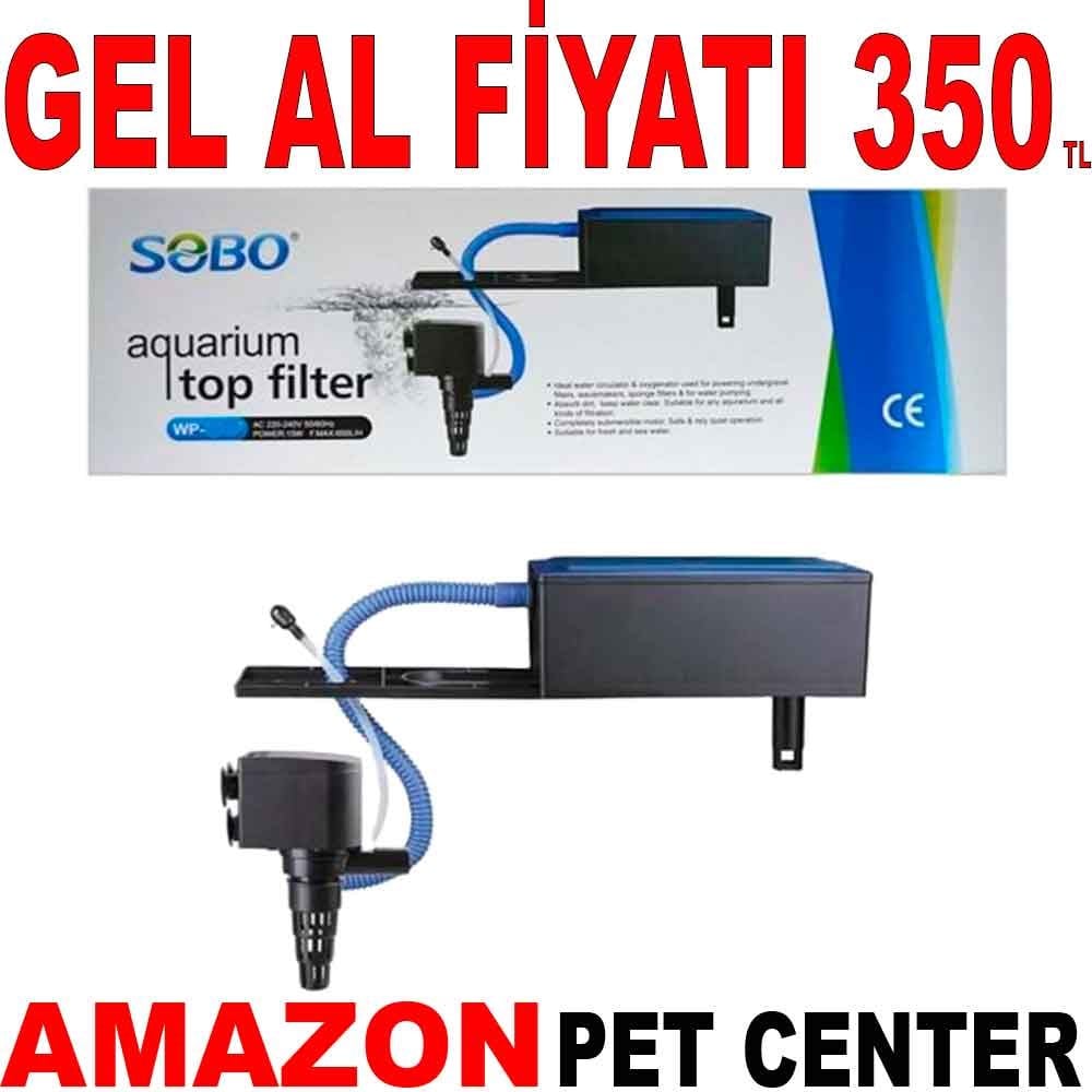 Sobo Tepe Filtre 10W 800 L/H Gel Al 35002307 Amazon Pet Center