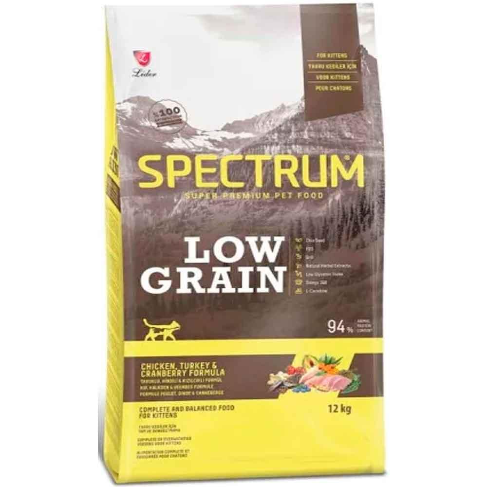 Spectrum Yavru kedi Maması Tavuklu Hindili ve Kızılcıklı 12 Kg 8698995028394 Amazon Pet Center