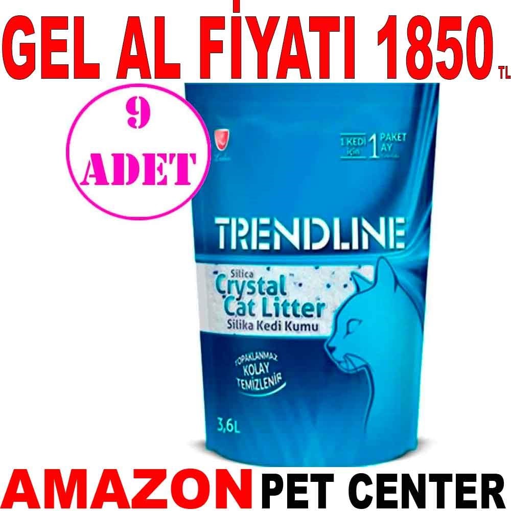 Trendline Kristal Kedi Kumu 3.6 Lt 9 AD Gel Al 20898007 Amazon Pet Center