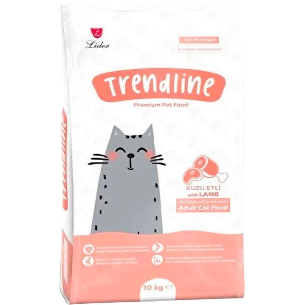 Trendline Kuzu Etli Kedi Maması 10 Kg 8698995033114 Amazon Pet Center