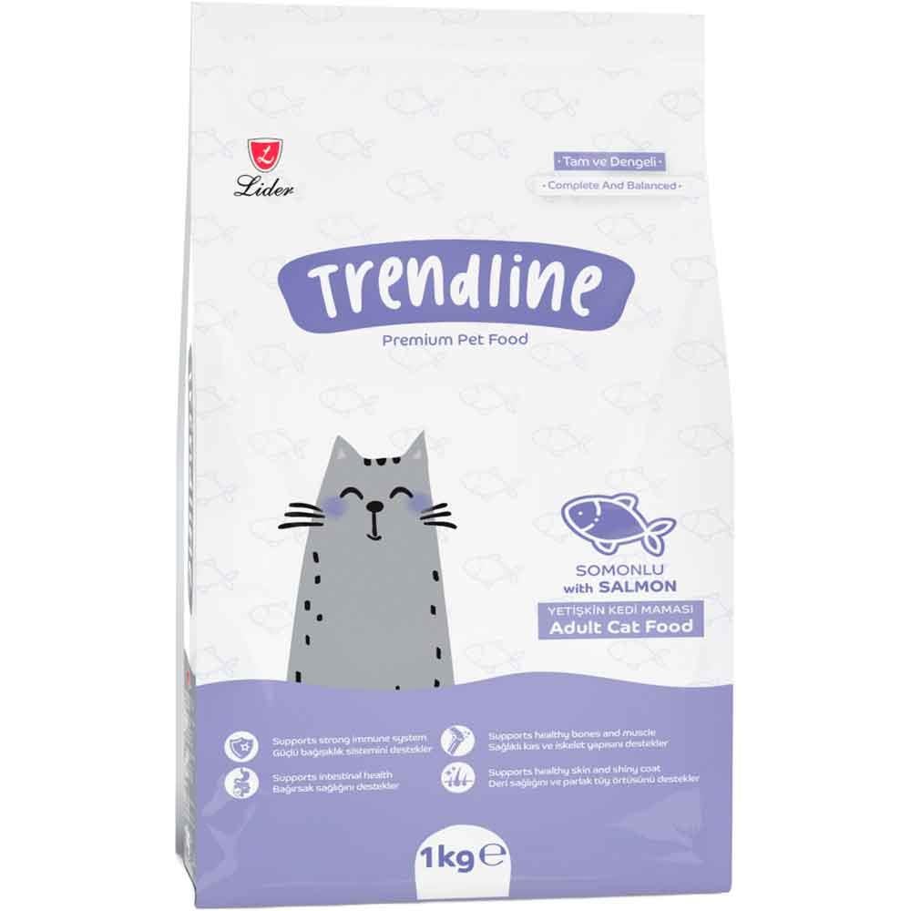 Trendline Somonlu Kedi Maması 15 kg 8698995011631 Amazon Pet Center