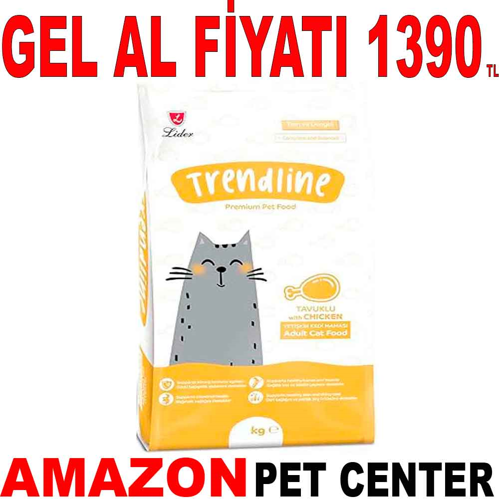 Trendline Tavuklu Kedi Maması 15 Kg Gel Al 17979009 Amazon Pet Center