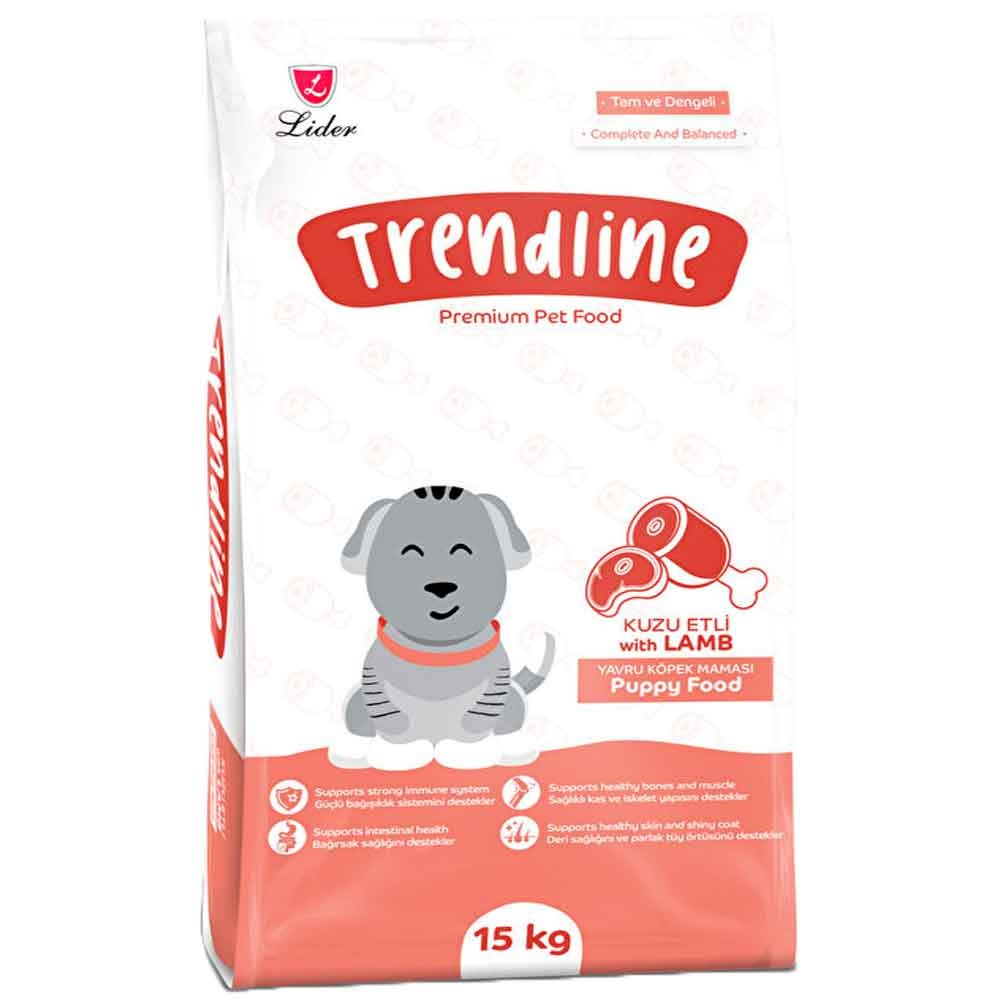 Trendline Yavru Köpek Maması Biftekli 15 Kg 8698995029544 Amazon Pet Center